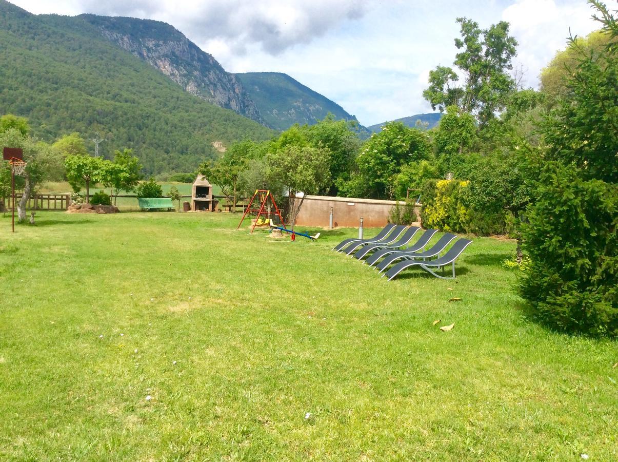 Casa Rural Con Piscina Y Vistas Al Valle - Cal Pallares Argestues Екстер'єр фото